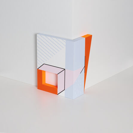 Judit Horváth Lóczi, ‘Precious Time series II. (Light beam on pillar)’, 2017