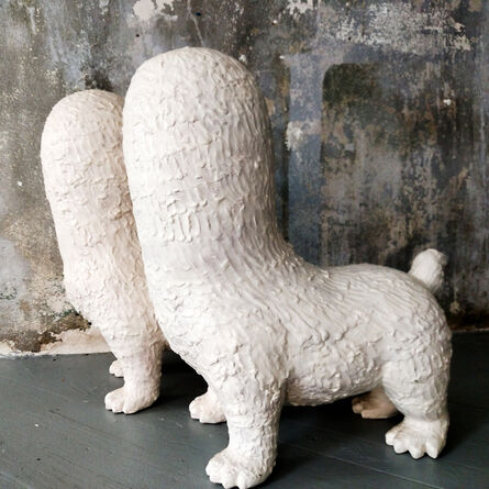 Kenjiro Kitade, ‘Sculpture; Faceless Guardian Dogs’, 2015