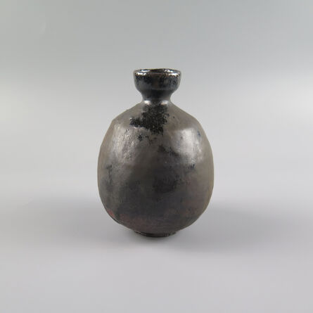 Akiko Hirai, ‘Sake bottle, black, small’, 2019