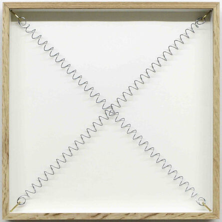 Pierre-Etienne Morelle, ‘tight framed cross’, 2017