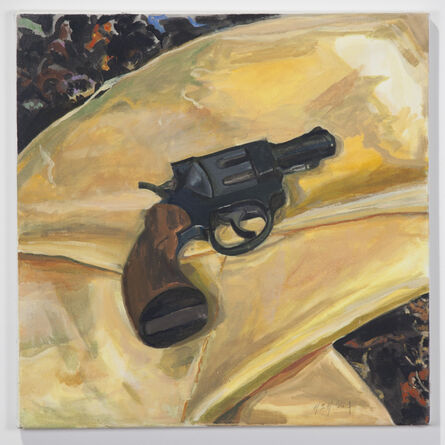 Margaret Harrison, ‘Beautiful Ugly Violence (Gun)’, 2003