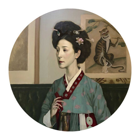 Jeffrey Chong Wang, ‘Portrait of Eunshin Kim’, 2019