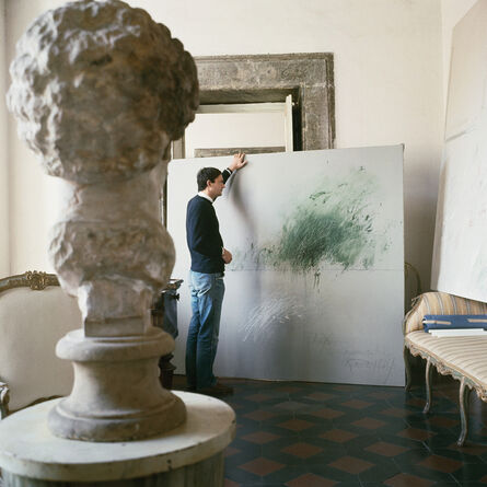 Horst P. Horst, ‘Cy Twombly in Rome - Untitled #30’, 1966