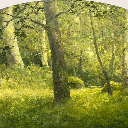 Shawn Krueger, ‘A Walk in the Woods (Everything is Green)’, 2021