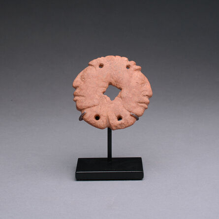 Unknown Pre-Columbian, ‘Mayan Stone Circular Ornament’, 300 AD to 900 AD