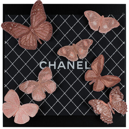 Stephen Wilson, ‘Chanel Blush Butterflies’, 2019
