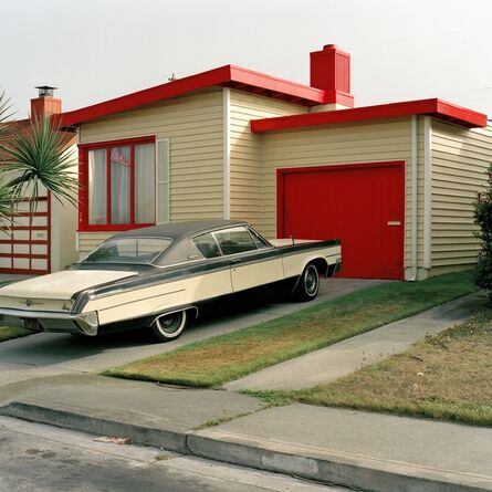 Jeff Brouws, ‘Carmen Red, Daly City, California (Freshly Painted Houses) ’, 1991