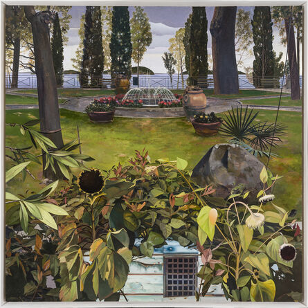 John Moore (b.1941), ‘Italian Garden in Acadia’, 2005-2017