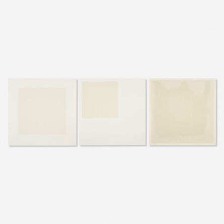Robert Ryman, ‘Untitled (three works)’, 1990