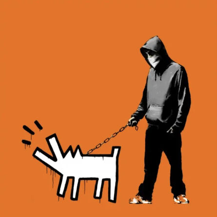 Banksy, ‘Choose Your Weapon (Dark Orange)’, 2010
