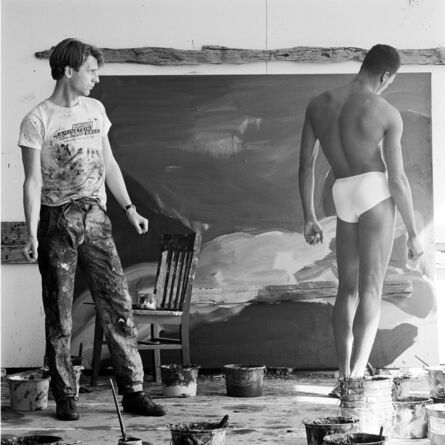 Jeannette Montgomery Barron, ‘Rainer Fetting & Desmond, NYC’, ca. 1984
