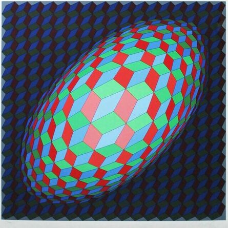 Victor Vasarely, ‘Omega V’, 1979