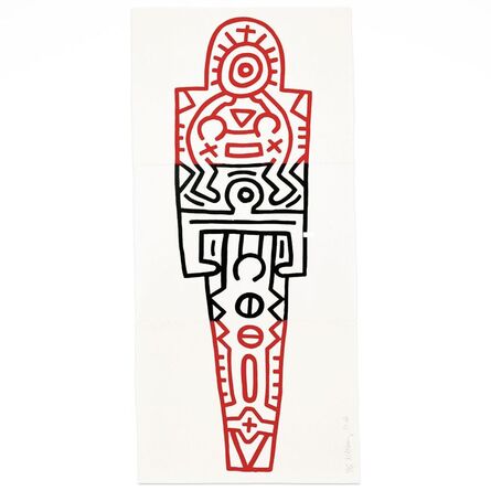 Keith Haring, ‘Totem’, 1989