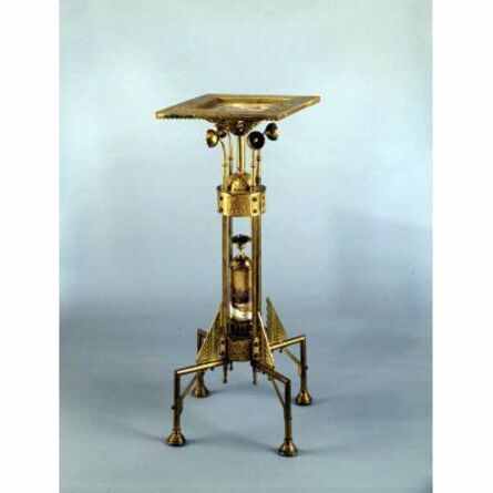 Unknown Artist, ‘Aesthetic Style Brass Stand or Table’, 1875-1890