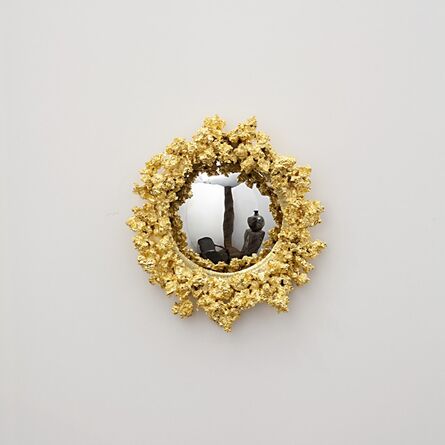 Michel Salerno, ‘Golden Popcorn Handmade Mirror’, 2014