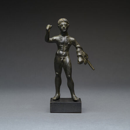 Unknown Roman, ‘Etruscan Bronze Sculpture of Hercules’, 300 BC to 100 BC