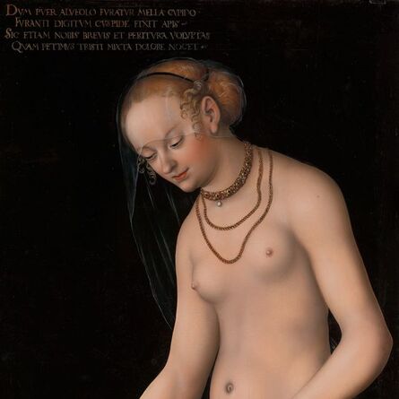 Lucas Cranach the Elder, ‘Venus with Amor the honey thief’, after 1537
