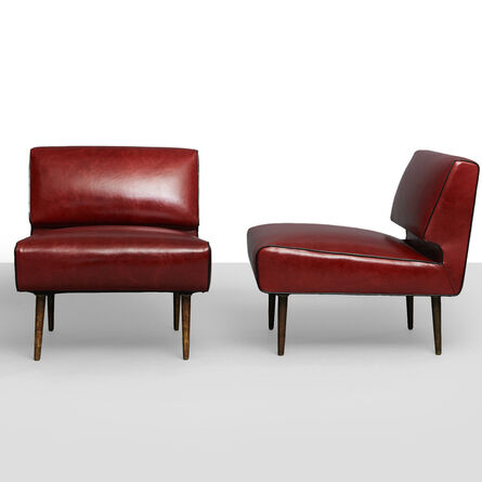Edward Wormley, ‘Edward Wormley Channel Back Chairs, Model No. 4827’, 1950-1959