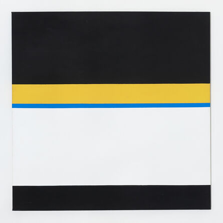 Regina Aprijaskis, ‘Negro, Amarillo y Azul’, 2002