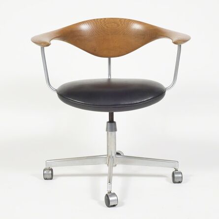 Hans J. Wegner, ‘Oak Swivel Chair’, 1955
