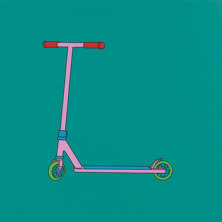 Michael Craig-Martin, ‘Untitled (scooter)’, 2015