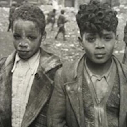Helen Levitt, ‘New York (two boys covered with white powder)’, ca. 1940