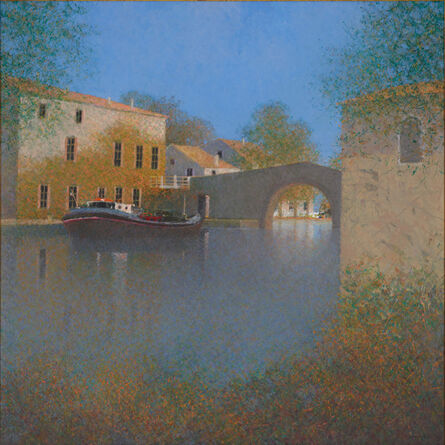 Andre Bourrié, ‘Escale sur le Canal    ’