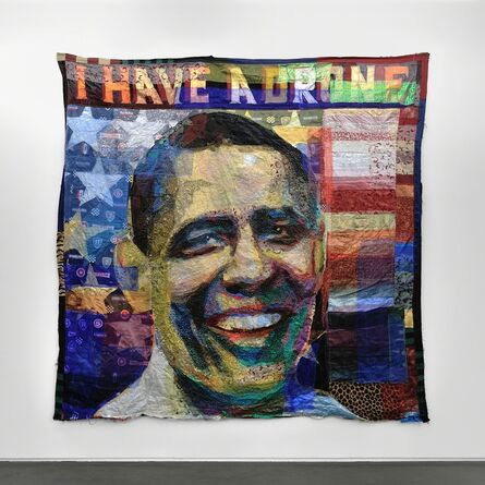 Hassan Musa, ‘I have a drone (Obama's portrait)’