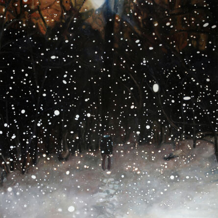Jennifer Walton, ‘Into the Woods on a Snowy Night’, 2016