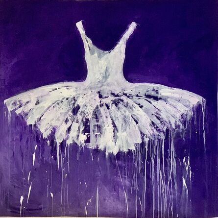 Ewa Bathelier, ‘purple dress’, 2021