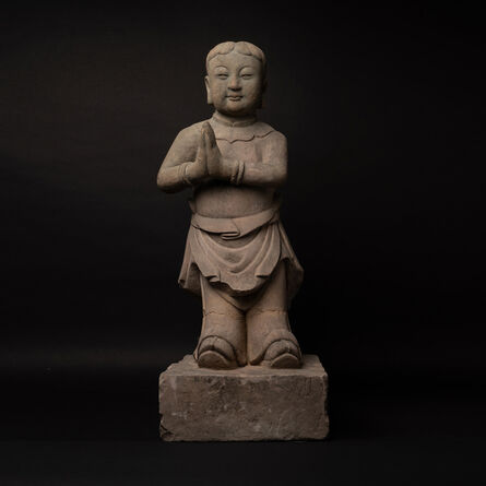 Ming Dynasty, ‘Ming Stone Sculpture of Standing Sudhanakumara’, Ming Dynasty, c. 1500 , 1650 A.D.