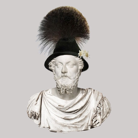 Cecilia Miniucchi, ‘Roman Emperor Marcus Aurelius/Gamsbart German Hat’, 2018