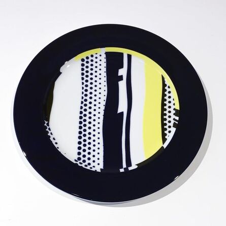 Roy Lichtenstein, ‘Untitled plate’, 1990