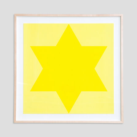 Olivier Mosset, ‘Yellow Star’, 1998