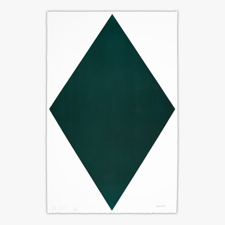 Olivier Mosset, ‘DIAMOND GREEN #2781015’, 2020