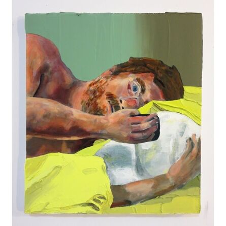 Hilary Doyle, ‘In bed’, 2016