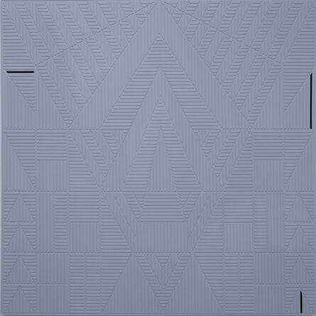 Arantxa Etcheverria, ‘Gray Geometric Motif’, 2016