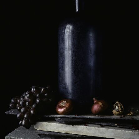 Paul Cary Goldberg, ‘Still Life with Grapes and Red Onion	’, N/A