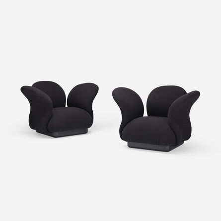 Pierre Paulin (1927-2009), ‘Multimo lounge chairs, pair’, 1969