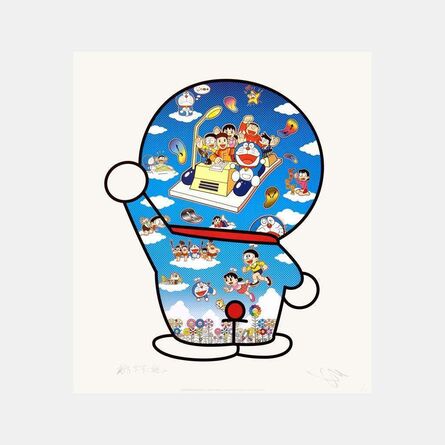 Takashi Murakami, ‘Doraemon, Let's Go Beyond These Dimensions on a Time Machine with Master Fujiko F.’, 2020