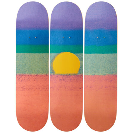 Andy Warhol, ‘Sunset (Orange) Skateboard Decks’, 2019