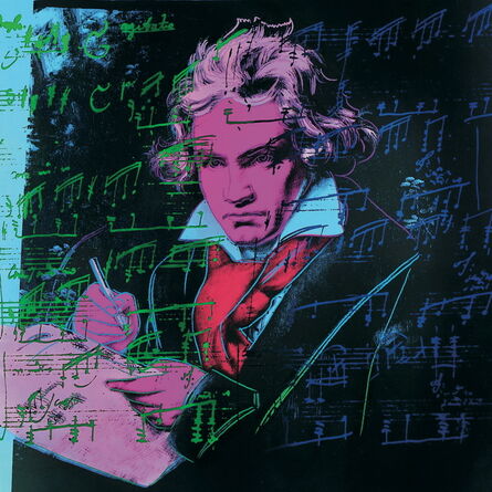 Andy Warhol, ‘Beethoven Pink book-sm’, 2000