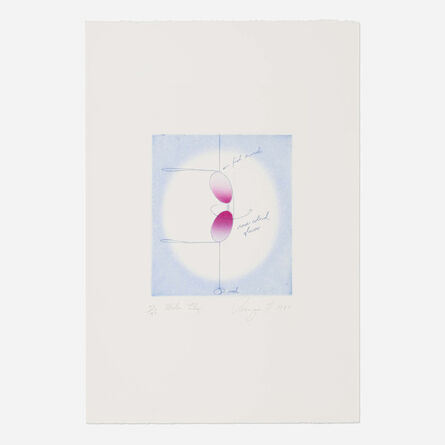 James Rosenquist, ‘Water Lily (from A Portfolio of Thirteen Prints for Anthology Film Archives)’, 1981
