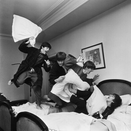 Harry Benson, ‘Beatles Pillow Fight, Paris ’, 1964