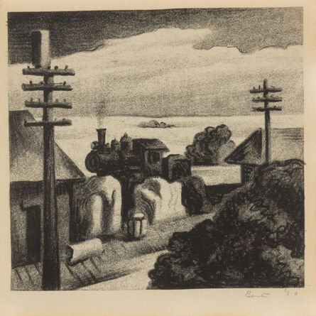 Thomas Hart Benton, ‘The Station’, 1930