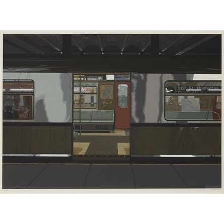 Richard Estes, ‘Subway, from the Urban Landscapes III portfolio’, 1981