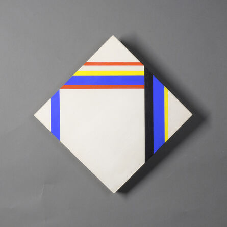 Ilya Bolotowsky, ‘Diamond with a Large White Space’, 1975