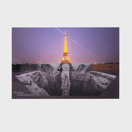 JR, ‘Trompe l'oeil, Les Falaises du Trocadéro, 25 mai 2021, 22h18, Paris, France, 2021’, 2021