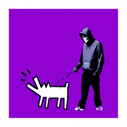 Banksy, ‘Choose Your Weapon (Purple)’, 2010