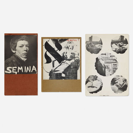 Wallace Berman, ‘Semina Magazine (three original issues)’, 1957-1963